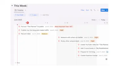My Planner Notion Template gallery image