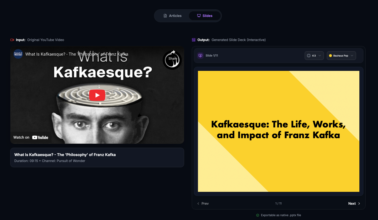 TubeScribe - Screenshot 5 showing product features and functionality