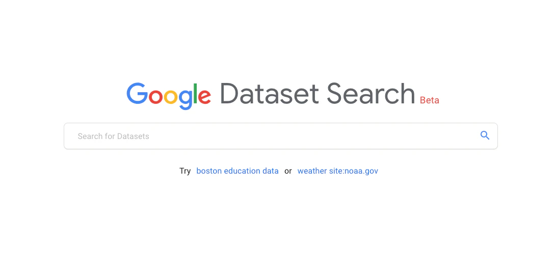 Google Data Set Search