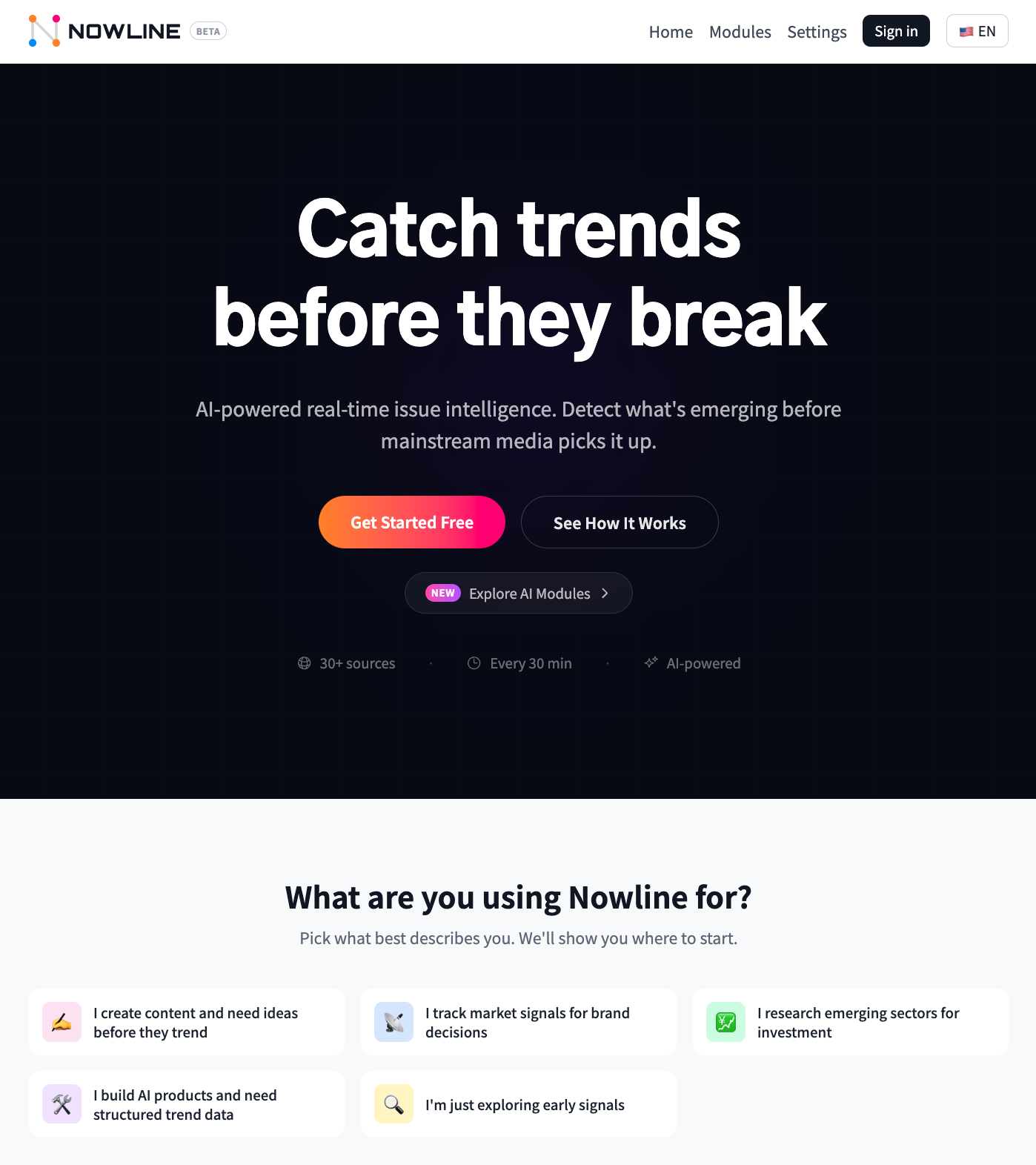 Nowline gallery image