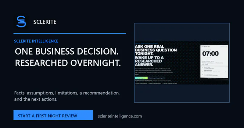 Sclerite Intelligence screenshot 2