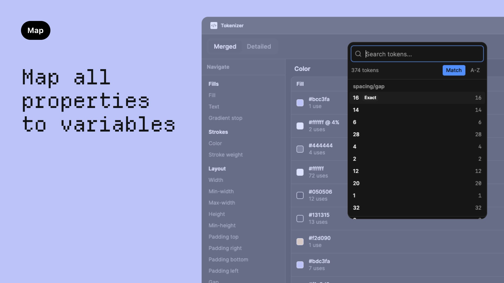 Média Tokeniseur - Mappez les variables Figma aux valeurs brutes en quelques secondes. 3