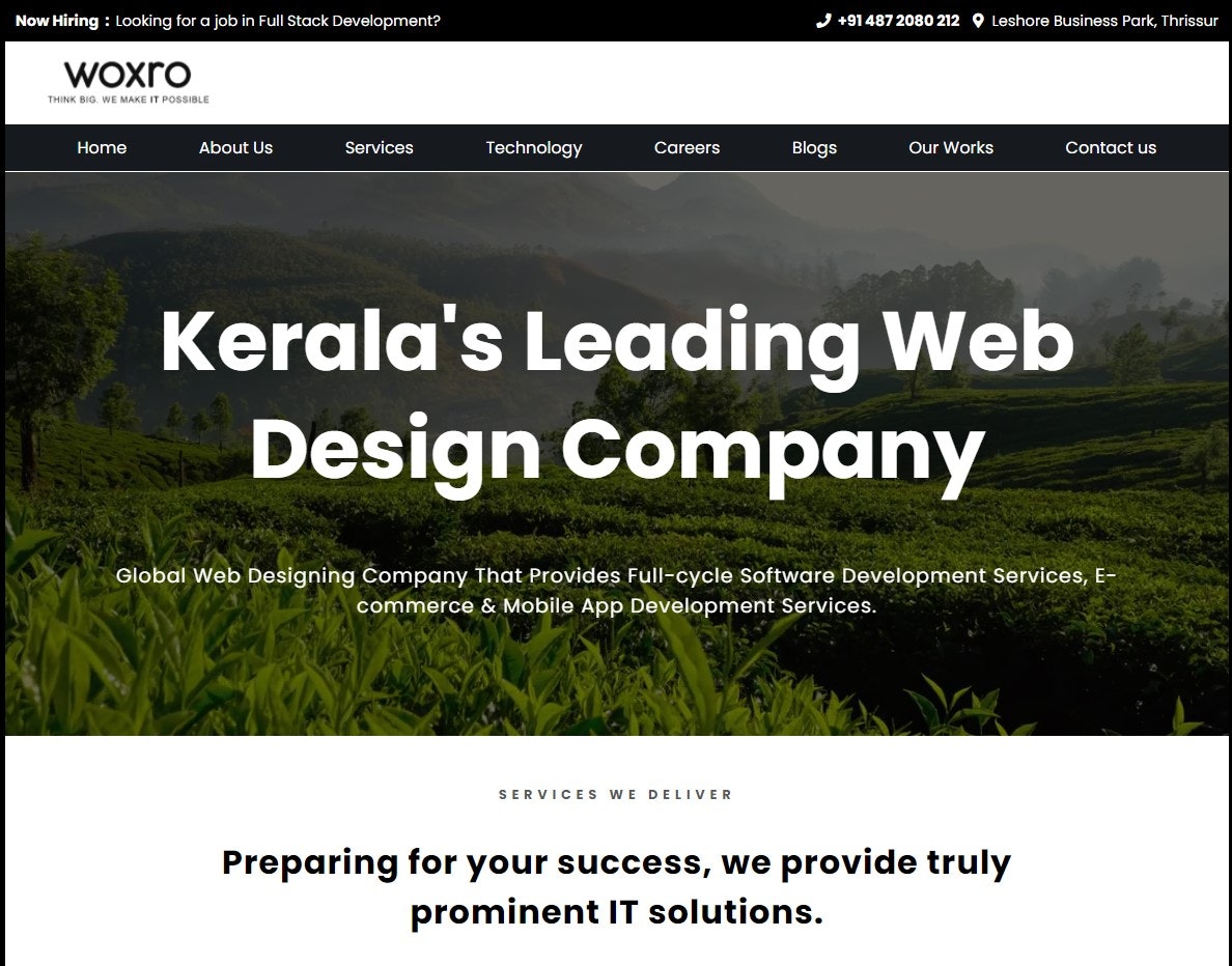 Web Development Services in thrissur gallery image
