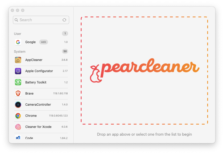 Pearcleaner - Ein Open-Source-Mac-App-Reiniger Medien 3