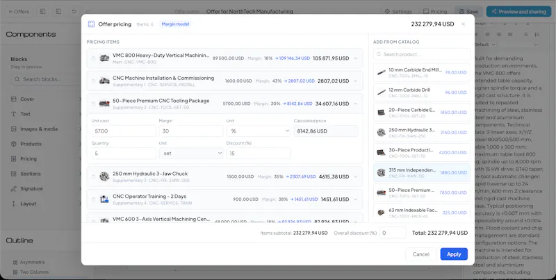 Dealumi: Data-Driven B2B Proposals screenshot 4