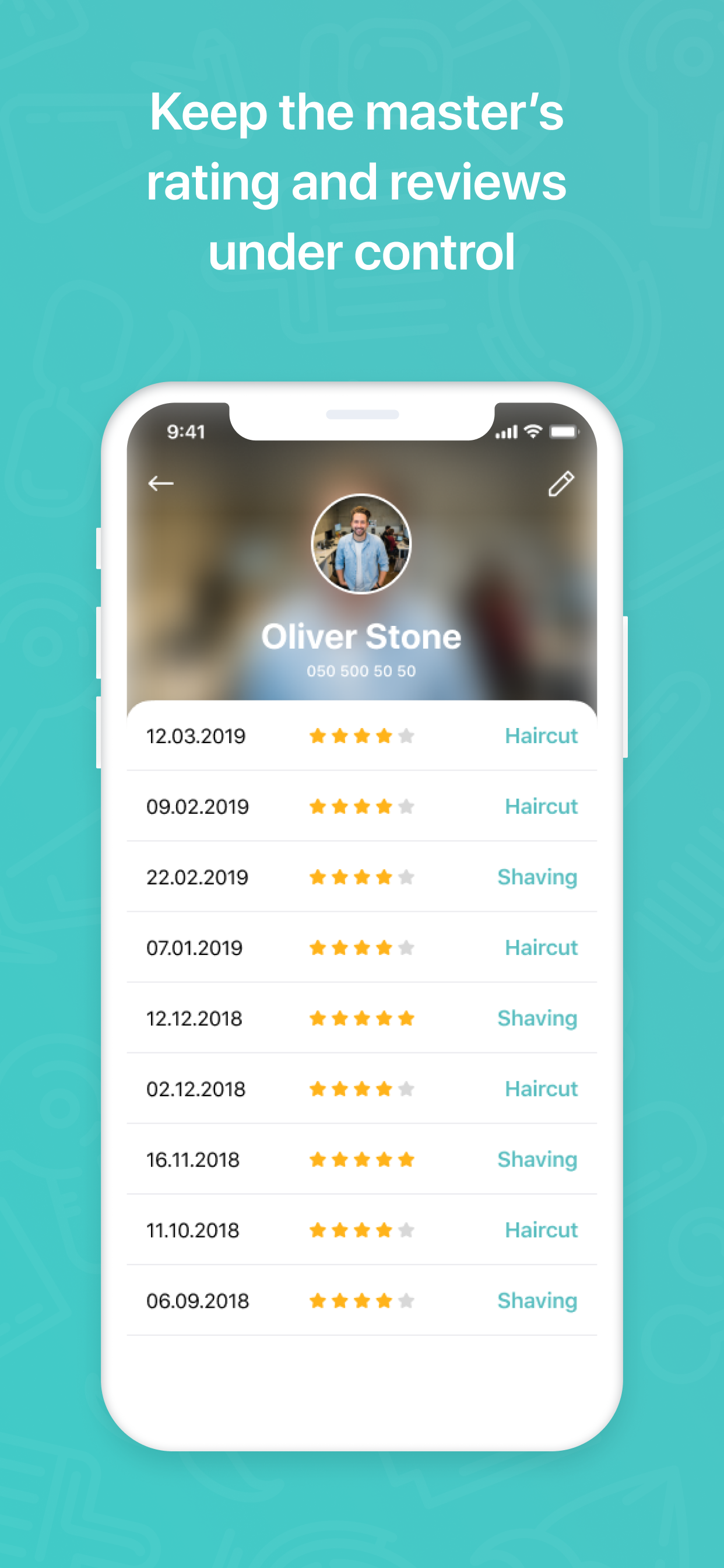 Barbershop software set gallery image