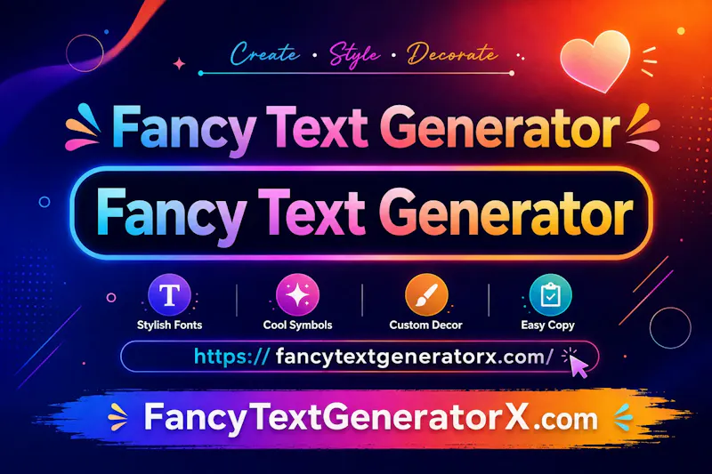 Fancy Text Generator X screenshot 1