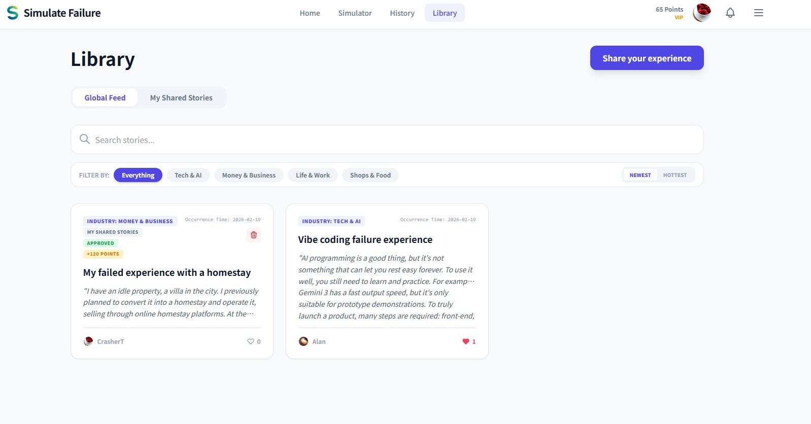 Simulate Failure gallery image