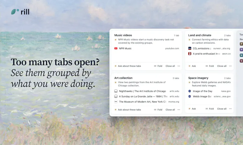 Rill Browser screenshot 5