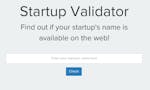Startup Validator image