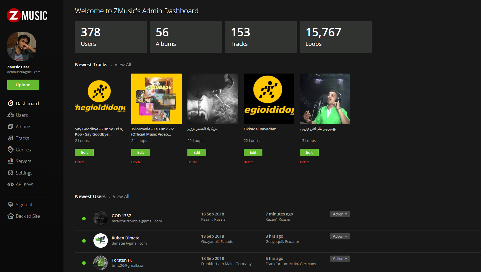 Zuz Music - Advance Music Platform System v1.2.6 gallery image