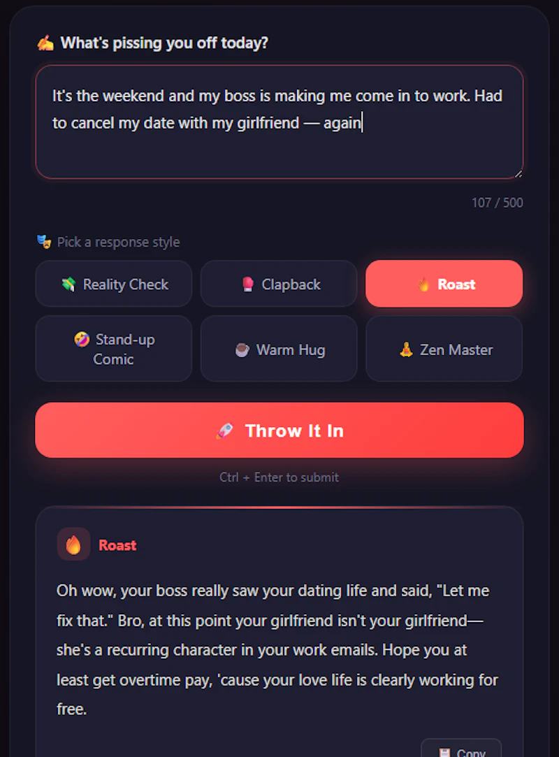 RantPlanet screenshot 2