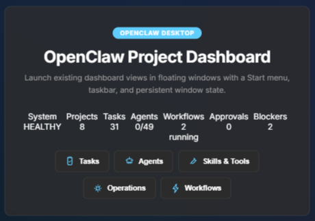 OpenClaw Web Desktop