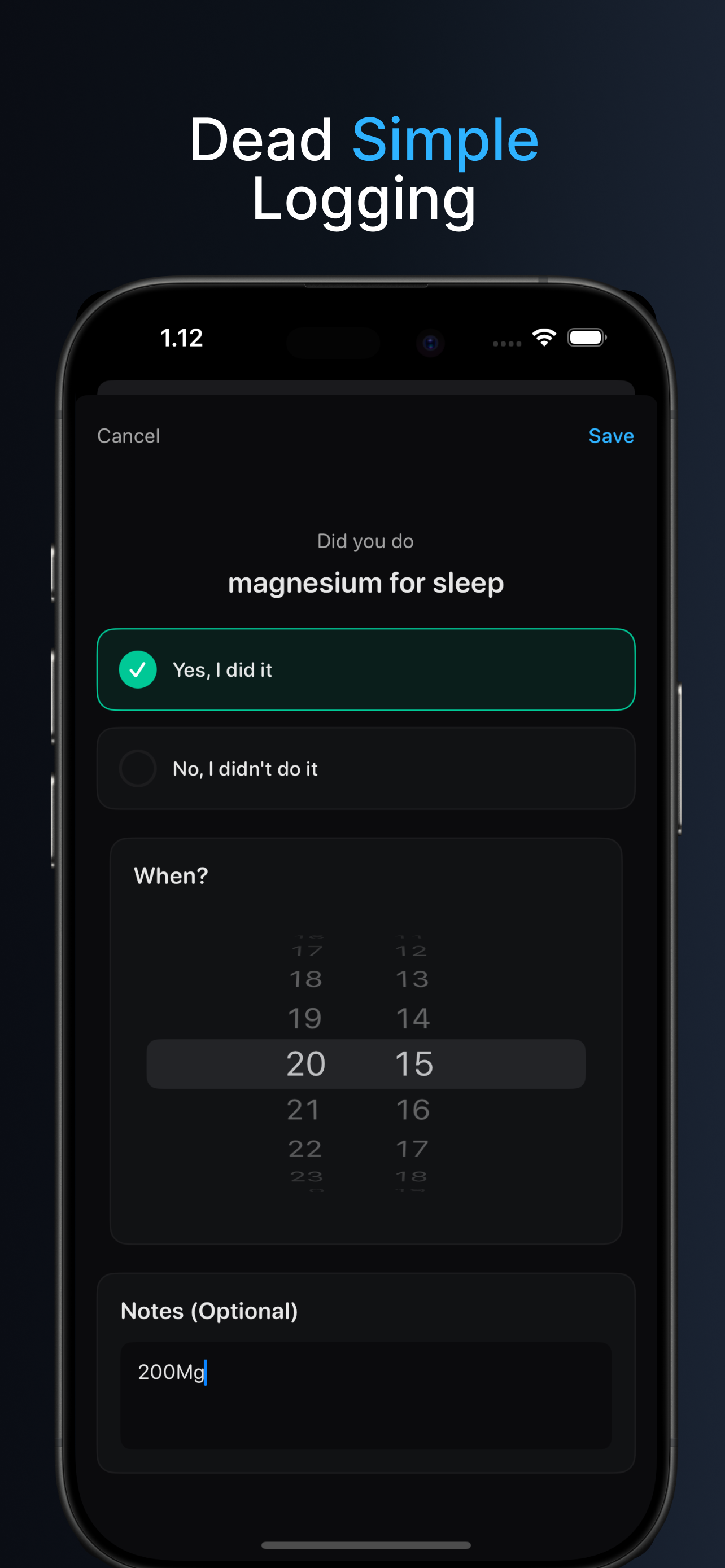 Trialist — Health Experiments - Screenshot 3 preview