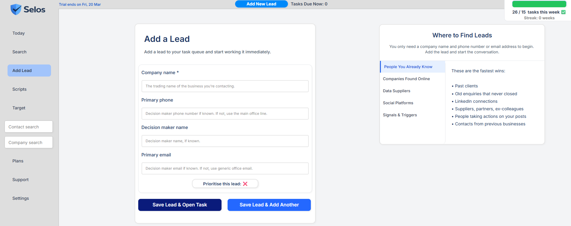 Selos - Screenshot 4 showing product features and functionality