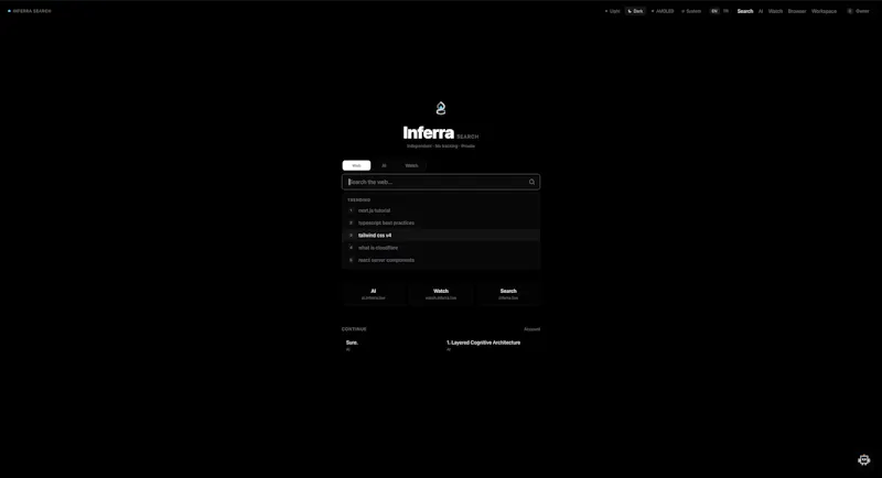 Inferra screenshot 2