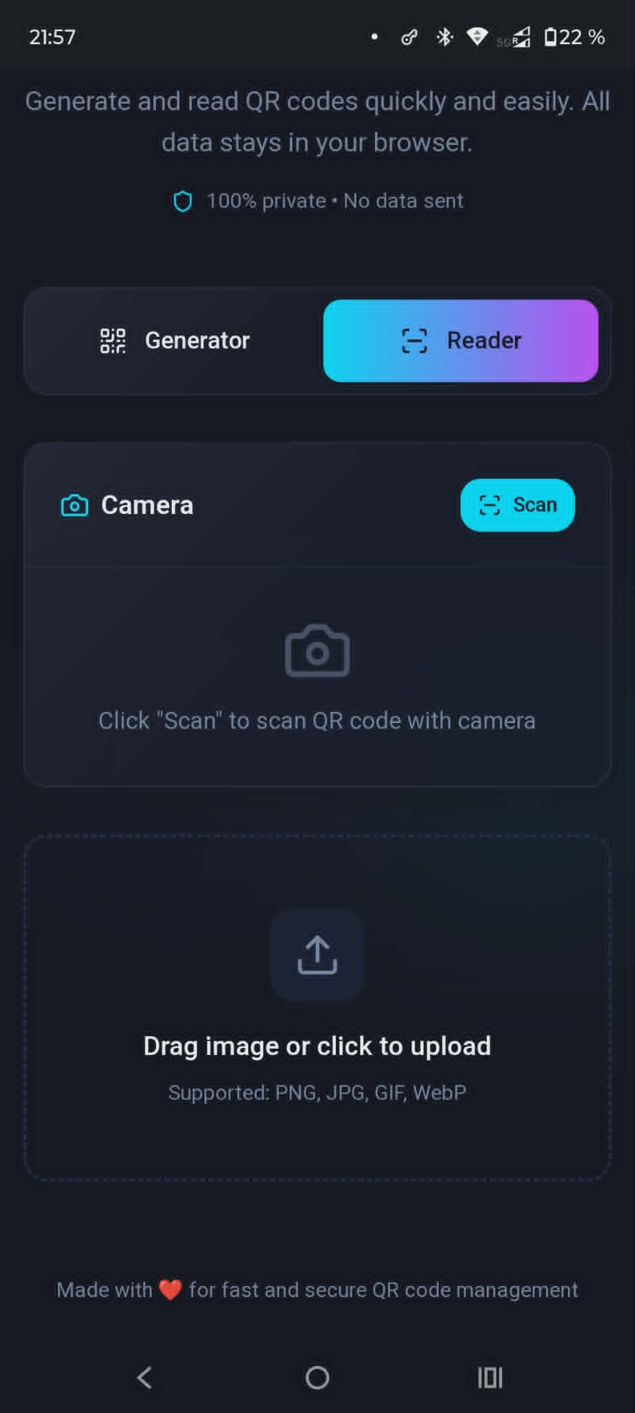 QR Code Generator & Reader gallery image