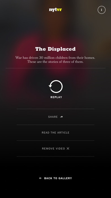 NYT VR gallery image