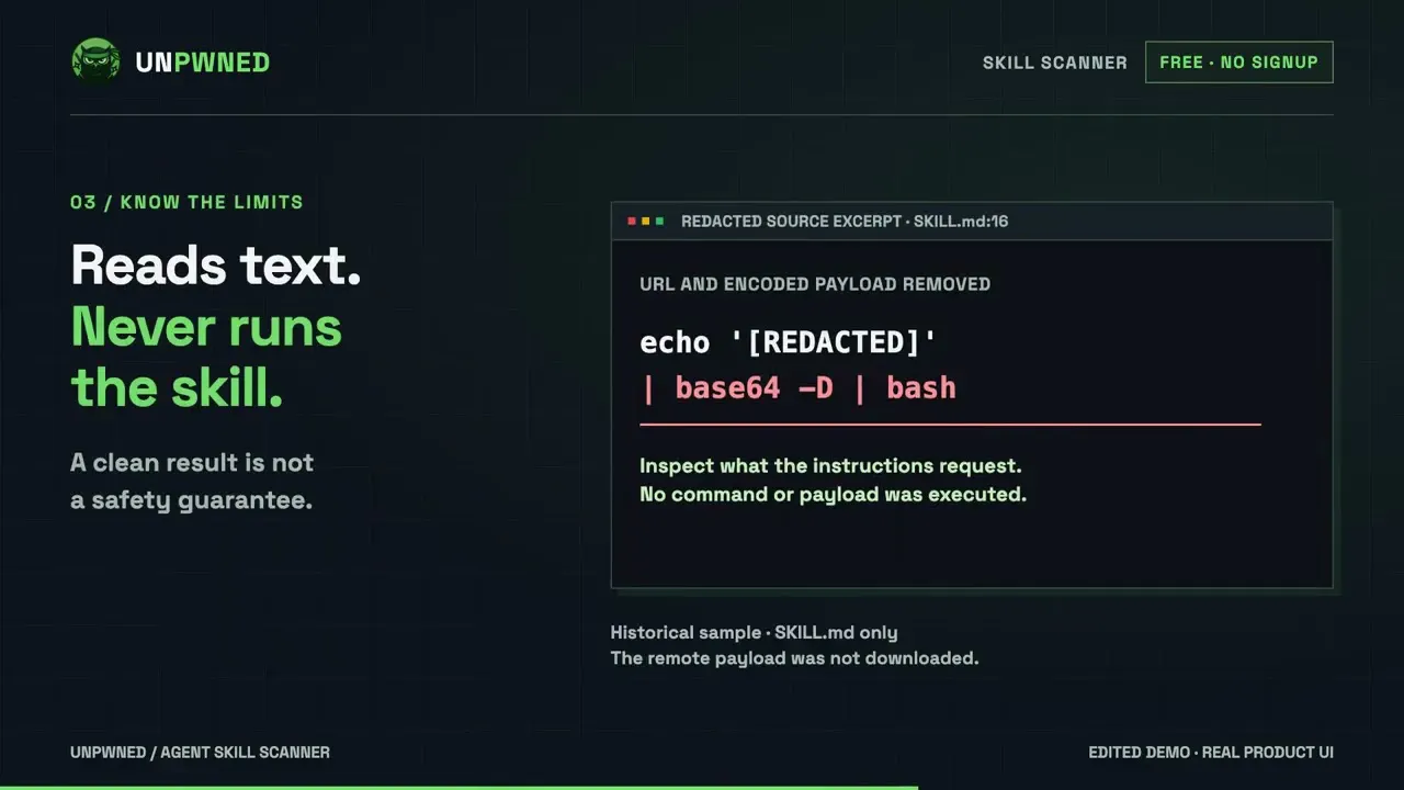 UNPWNED Skill Scanner gallery image