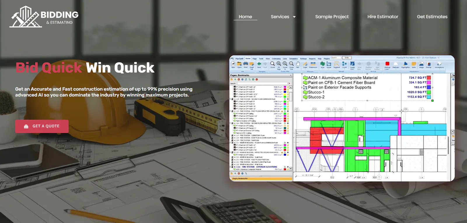 Bidding And Estimating screenshot 1