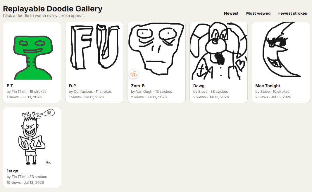 Replay Doodle gallery image