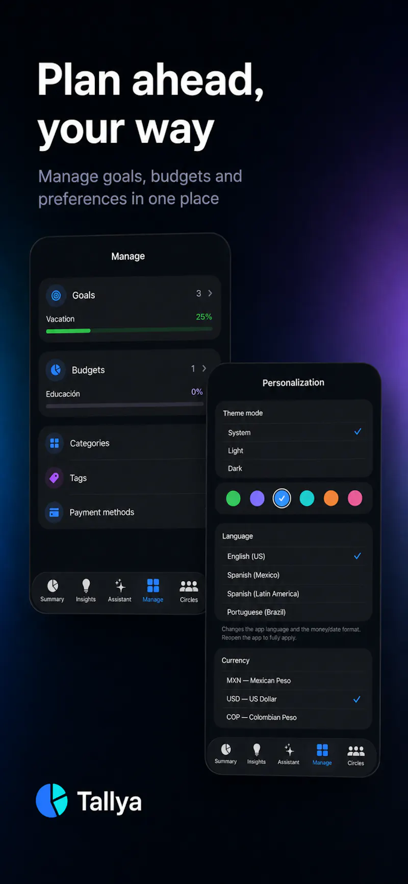 Tallya AI Money and Budget screenshot 5