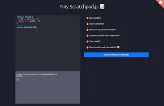 TinyScratchpad.js gallery image