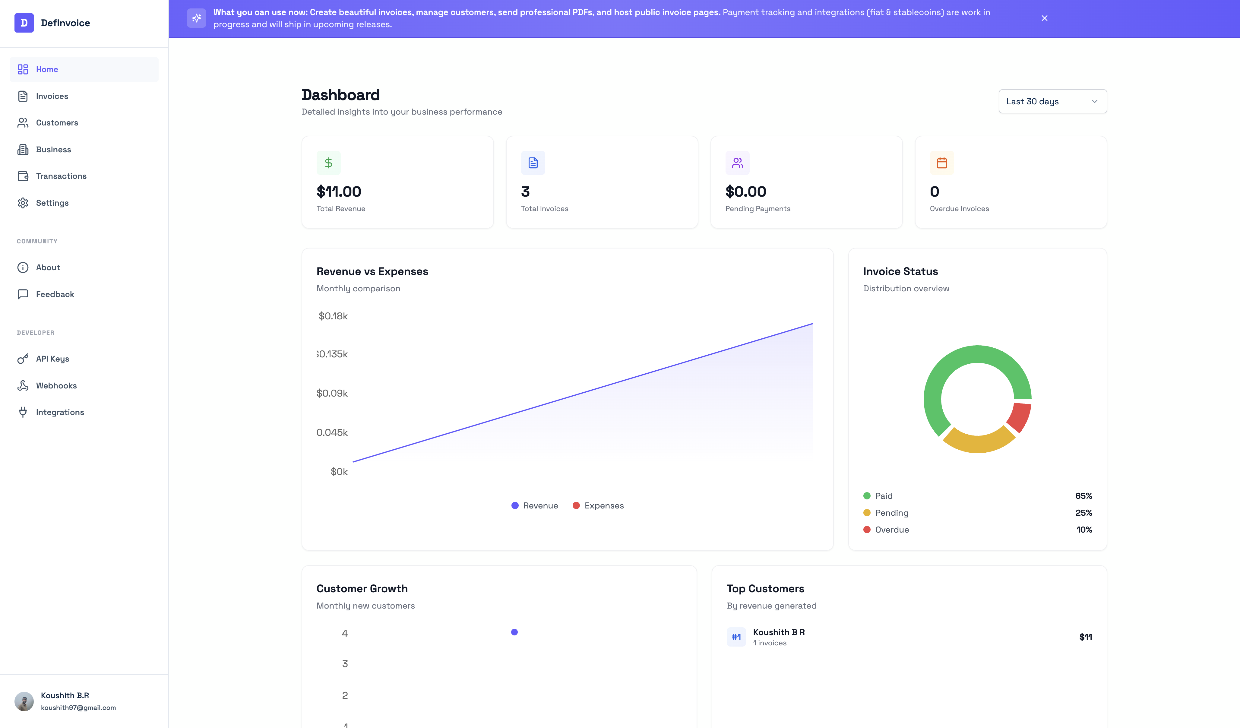 DefInvoice gallery image