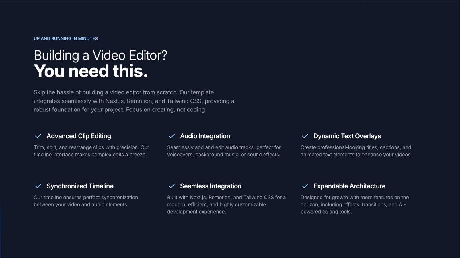 React Video Editor media 2