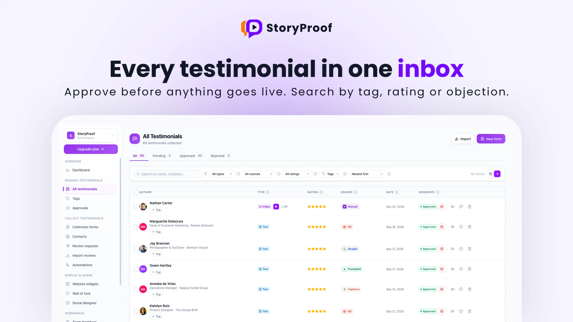 StoryProof gallery image
