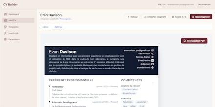 CV Builder Gratuit gallery image