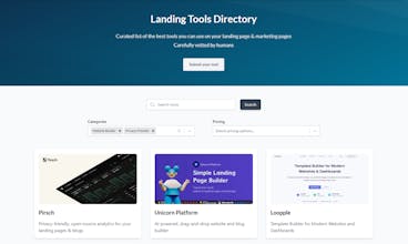 Landing Tools Directory gallery image