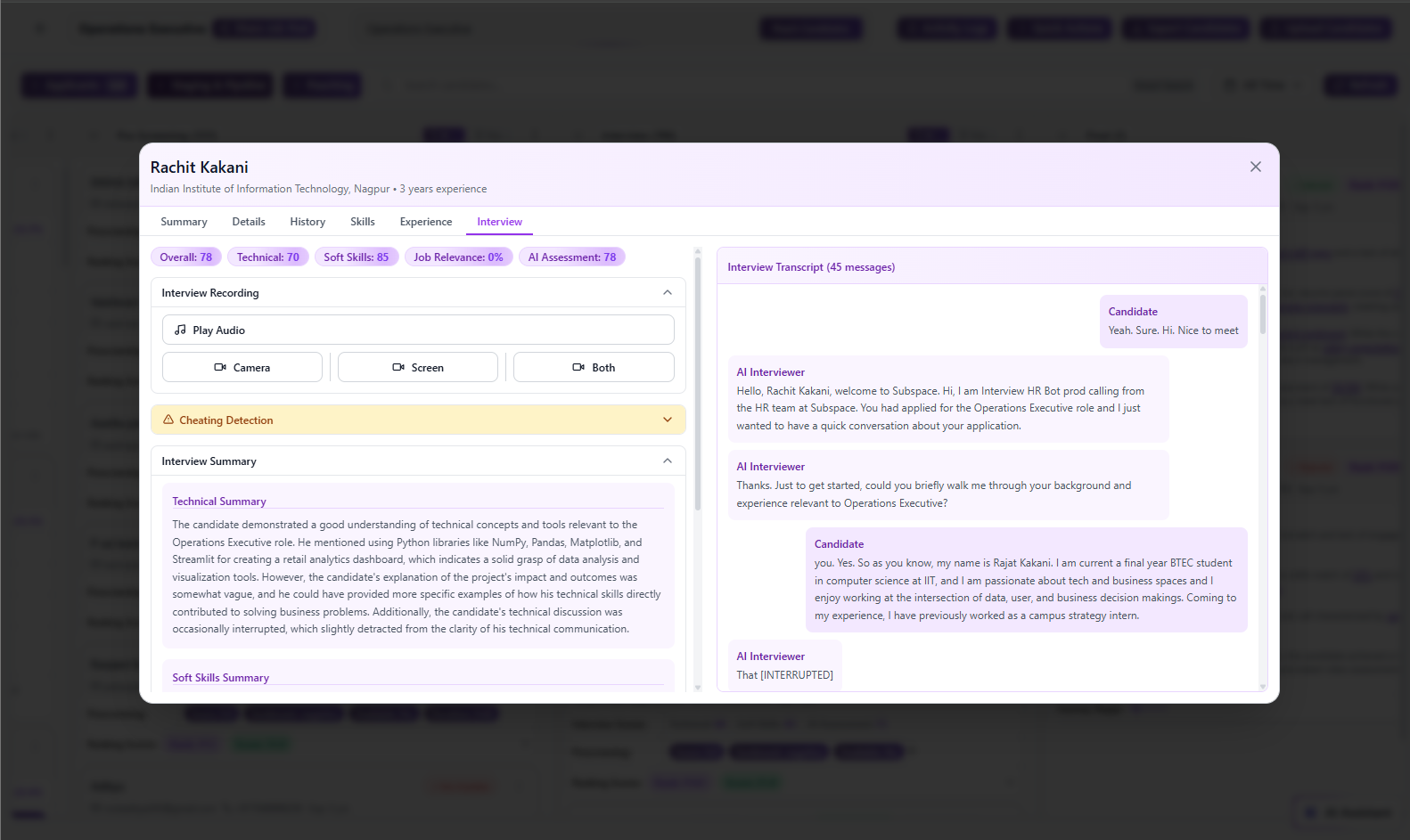 Hiringg AI gallery image