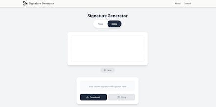 Signature Generator gallery image