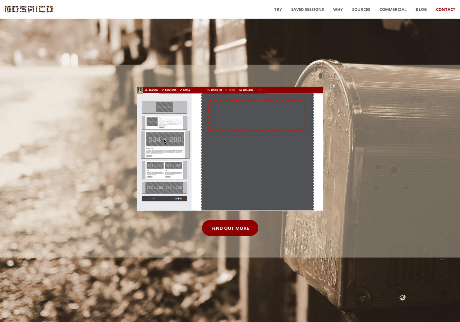 Mosaico Email Template Editor gallery image