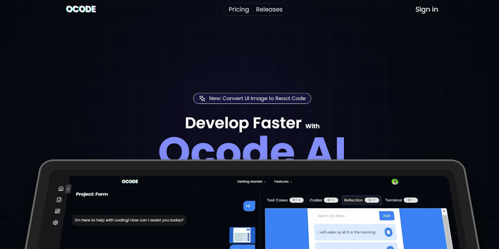 Ocode Image to Code AI