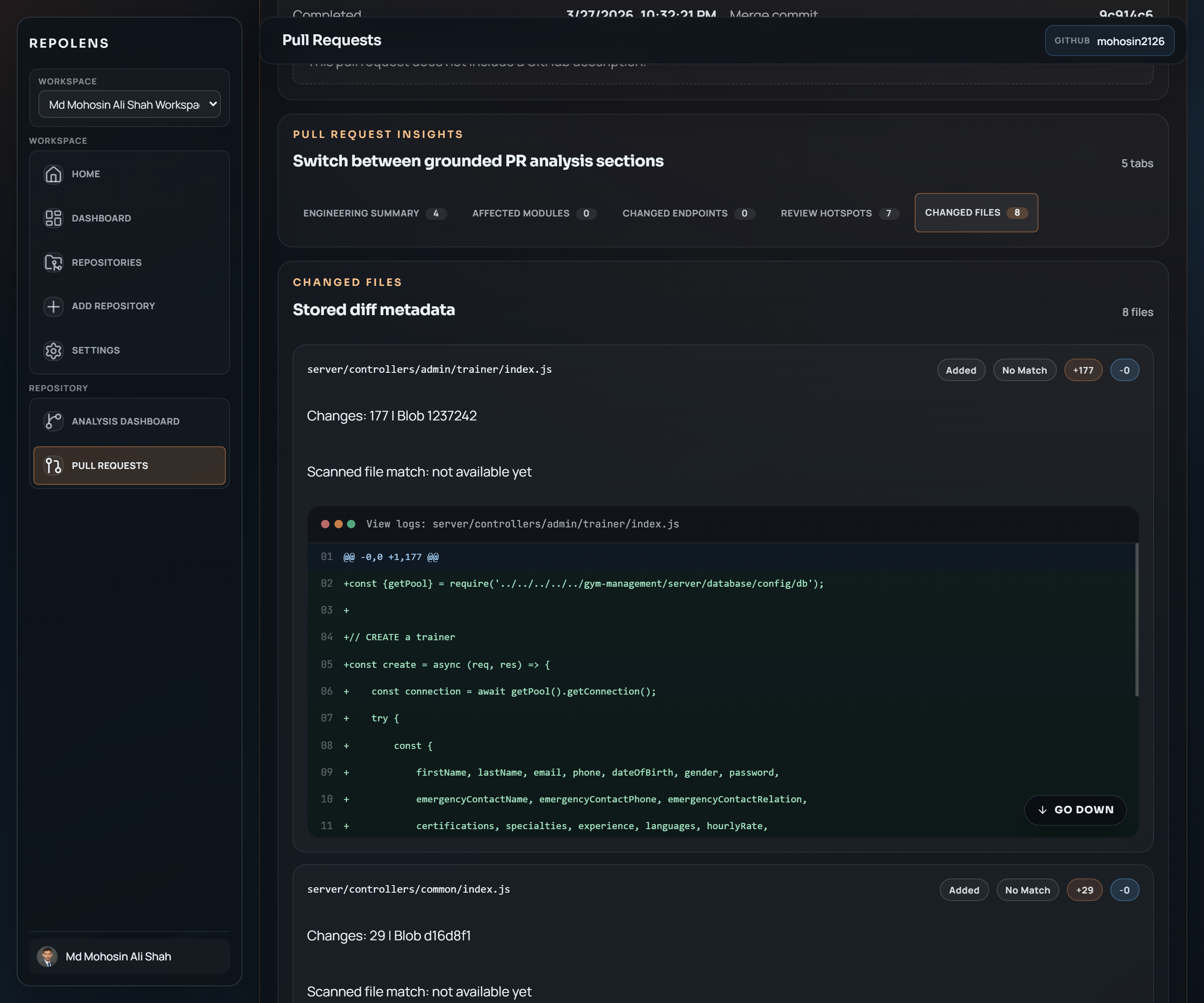 RepoLens gallery image