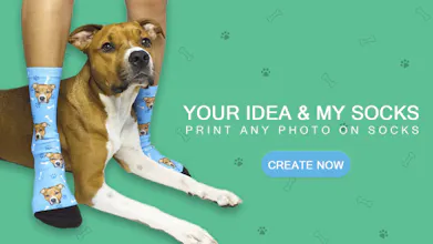 Custom Face Socks - Pup Socks gallery image