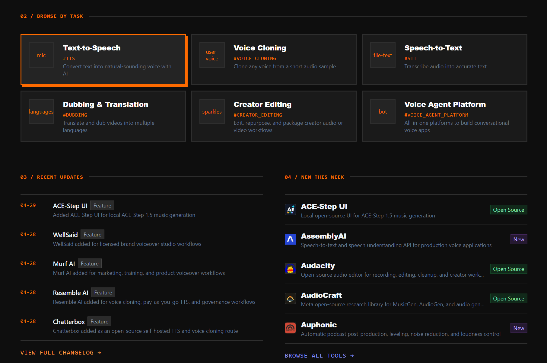voice tools gallery image