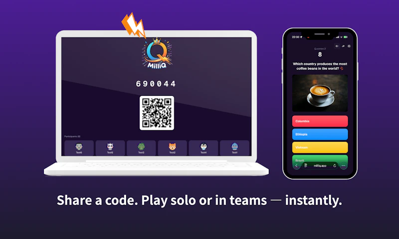 MilliQ screenshot 2