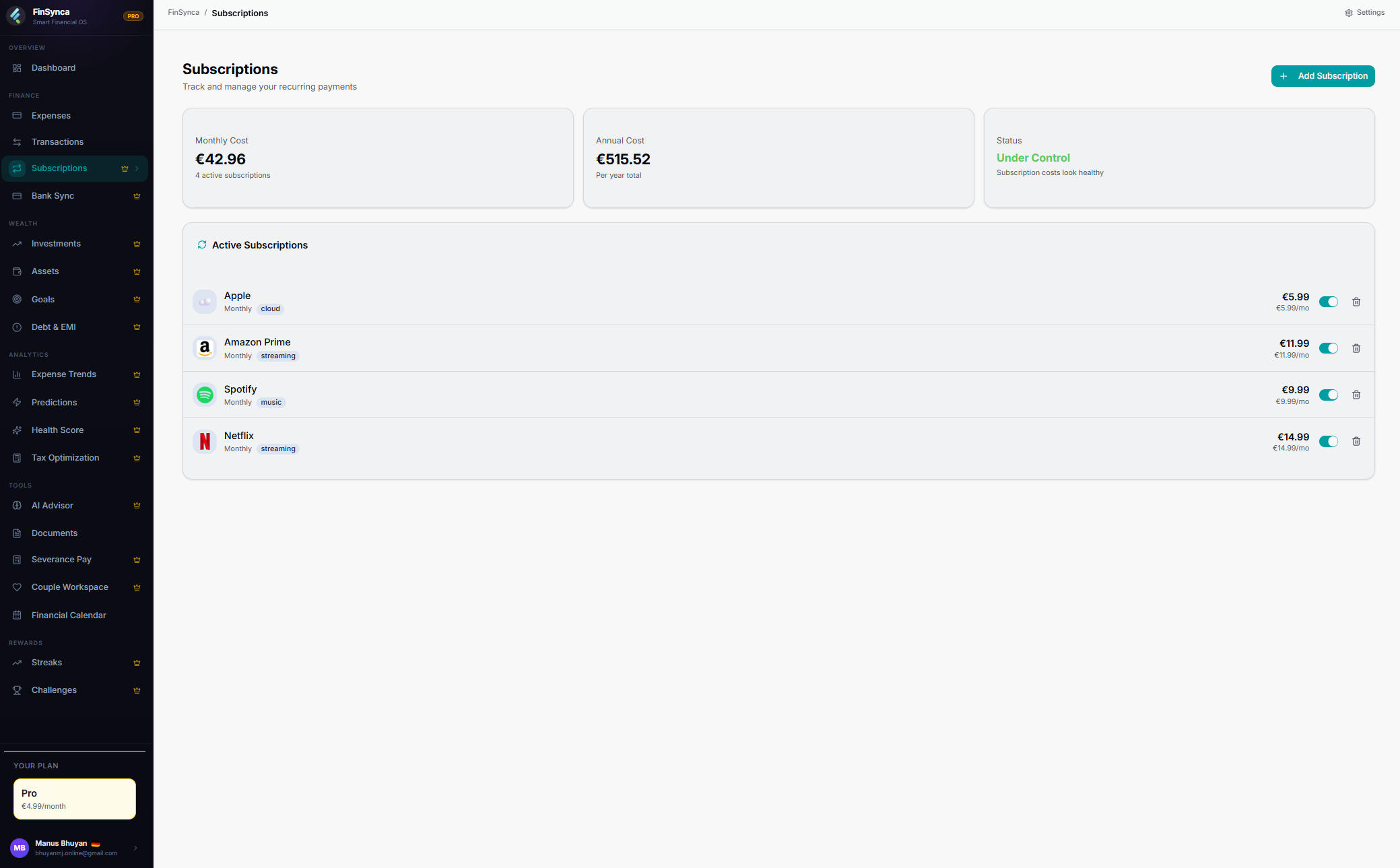 FinSynca AI gallery image