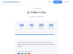 CountdownSphere gallery image