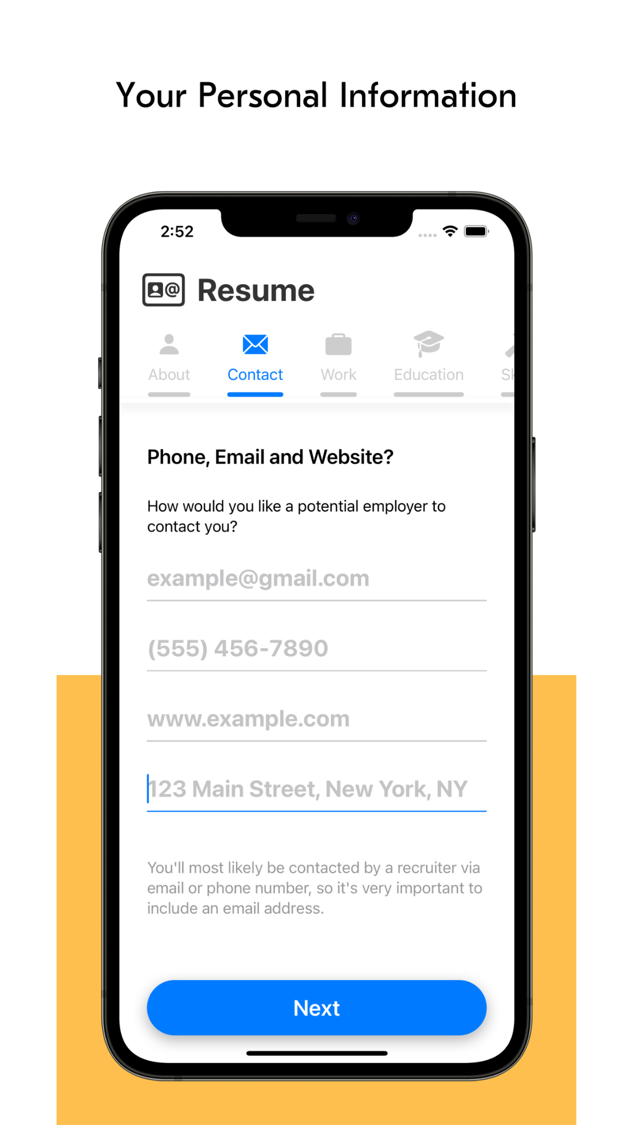 Resume Builder - DevOps gallery image