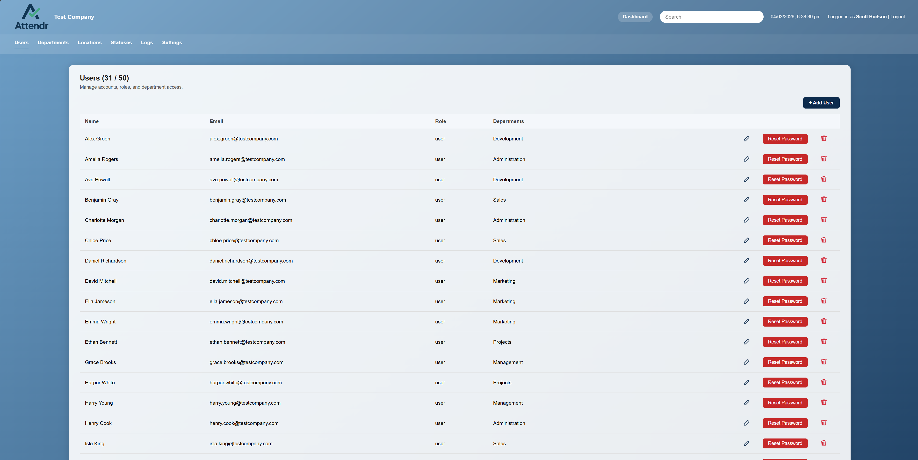 Attendr gallery image