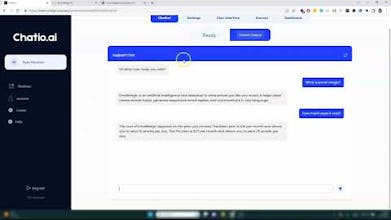 Chatio è un&rsquo;interfaccia di chatbot che non richiede alcun codice per una configurazione senza problemi e un supporto clienti personalizzato basato sull&rsquo;intelligenza artificiale in 95 lingue.