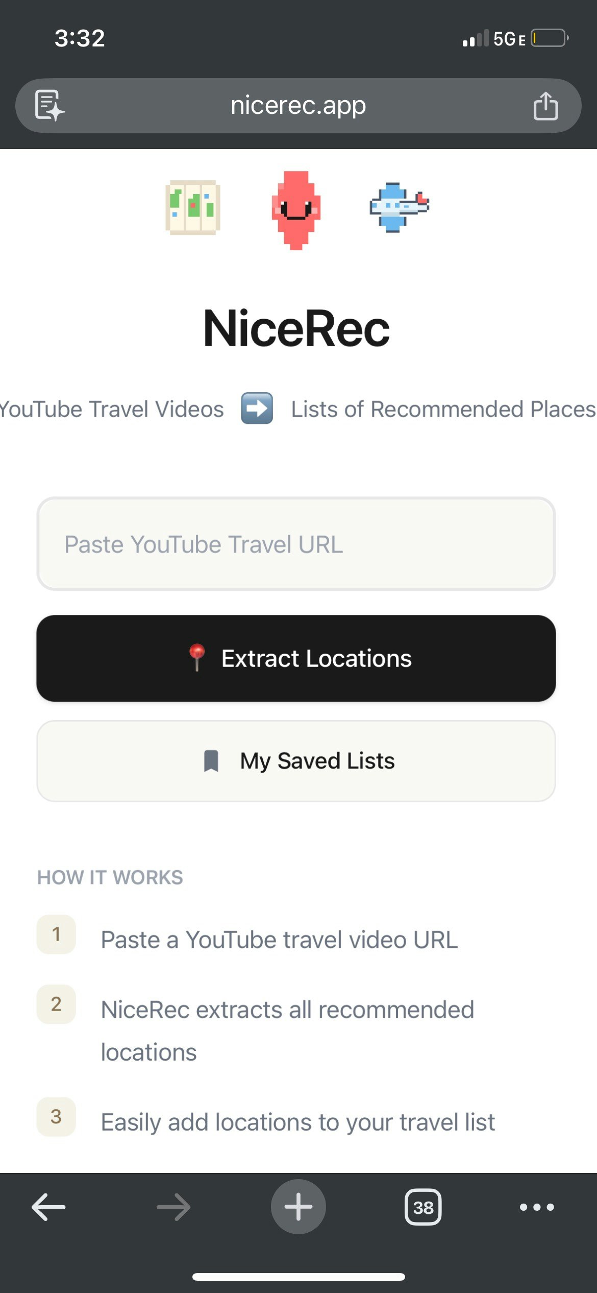 NiceRec - Main product screenshot demonstrating key features and user interface