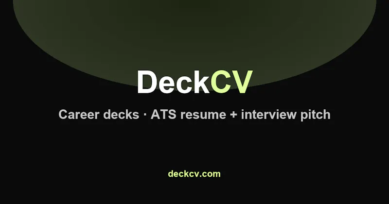 DeckCV screenshot 2