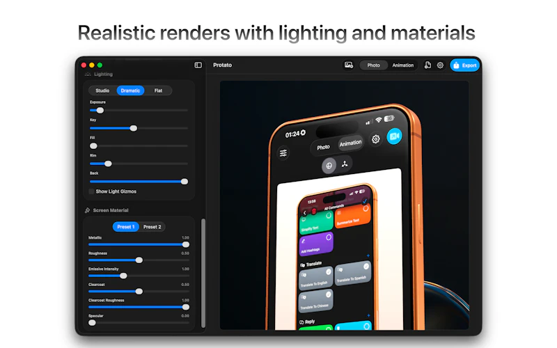 Protato 3D Mockup Generator screenshot 9