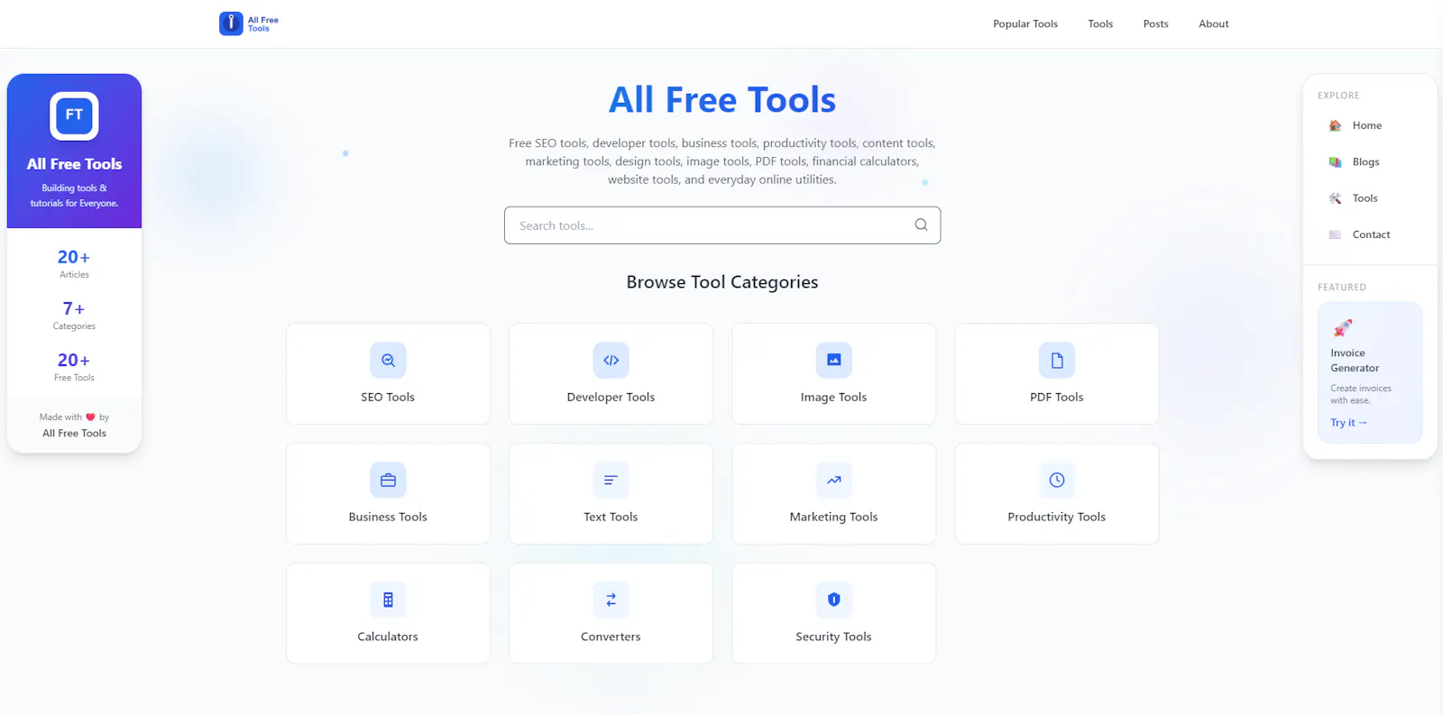 All Free Tools screenshot 1