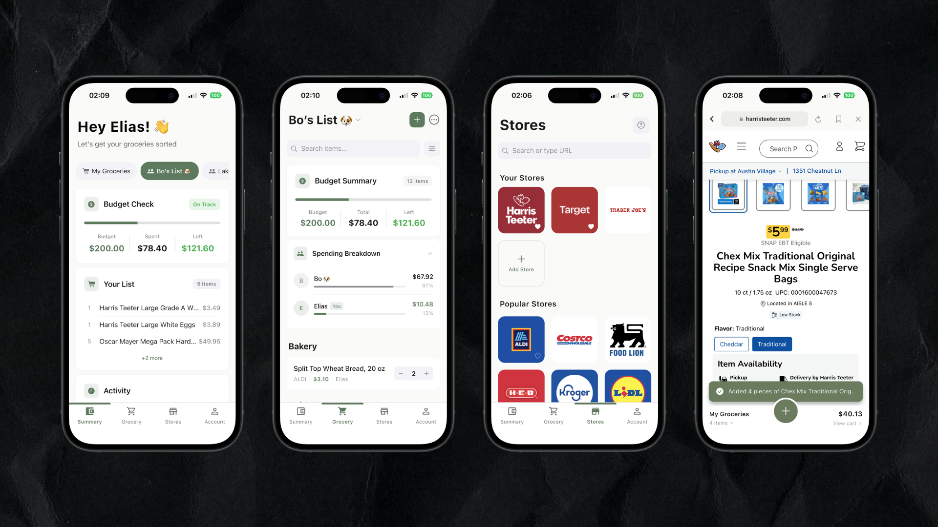 Plateful: Grocery Lists & Budget Tracker media 2
